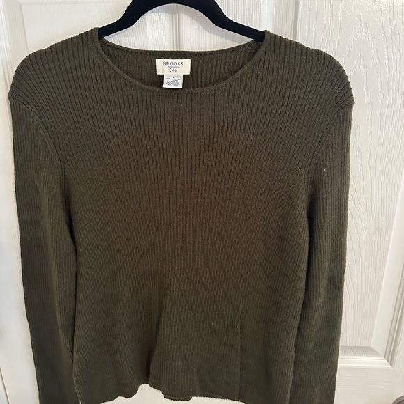 Merino Brooks Brothers Sweater Deep Green - Picture 2 of 7